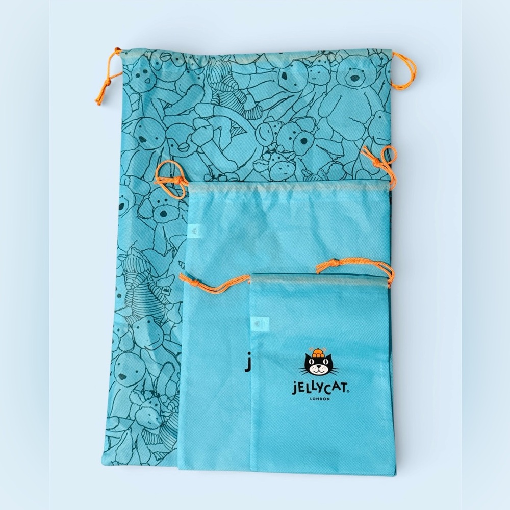 Jellycat Authentic Dust Bags in 3 Different Sizes Small Medium and Large